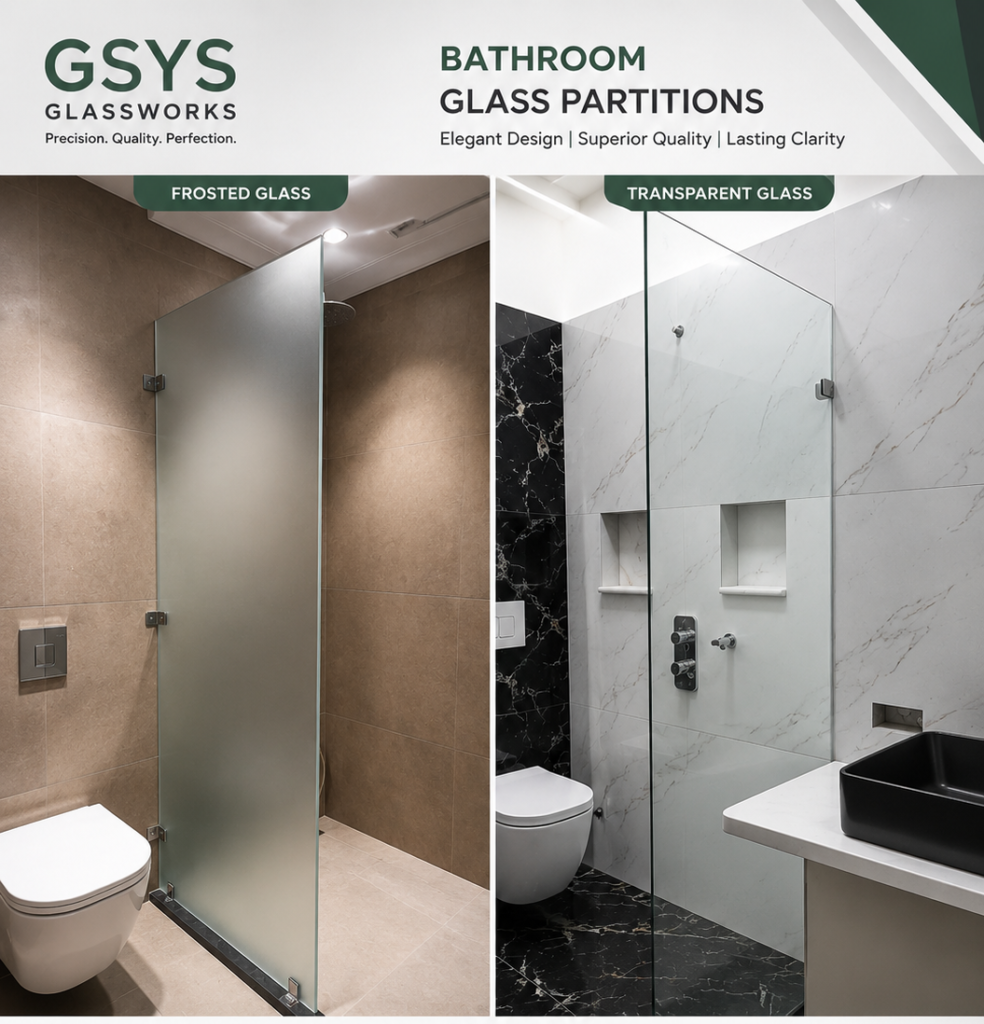 Bathroom Glass Partitions
